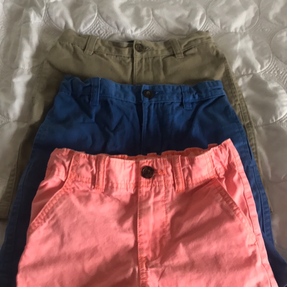 3 pairs of shorts